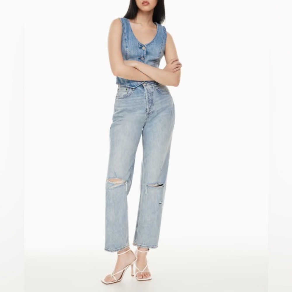 𝅺Denim Forum Bonet High-Rise Loose Jeans
